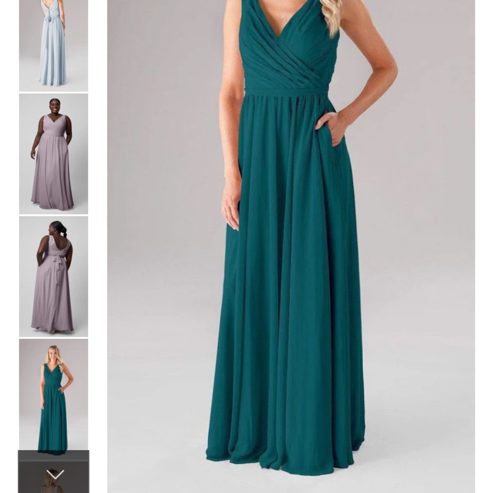 Kennedy Blue Teal Gabby Dress NEW!